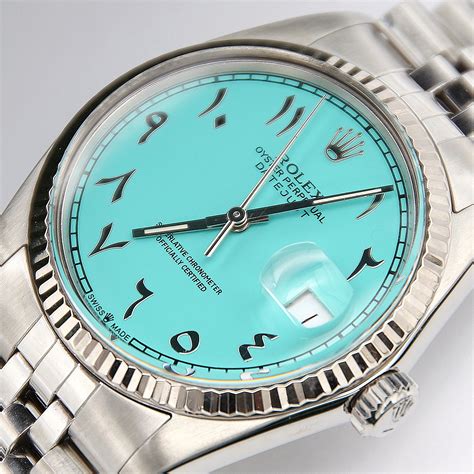 rolex arabic dial datejust